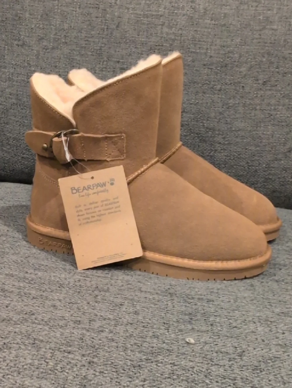 BearPaw cozy suede